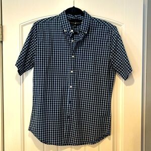 Men’s Medium short sleeve button up- never been worn- Beverly Hills Polo Club